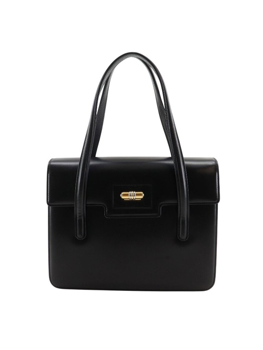Gucci Vintage Calf Black Handbag